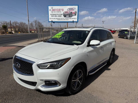2018 Infiniti QX60 for sale at AUGE'S SALES AND SERVICE in Belen NM