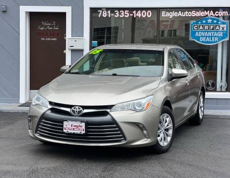 2015 Toyota Camry for sale at Eagle Auto Sale LLC in Holbrook MA