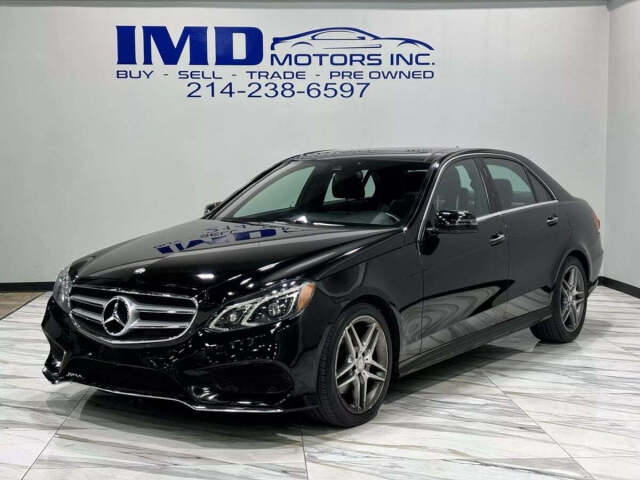 2016 Mercedes-Benz E-Class for sale at IMD MOTORS, INC in Dallas, TX