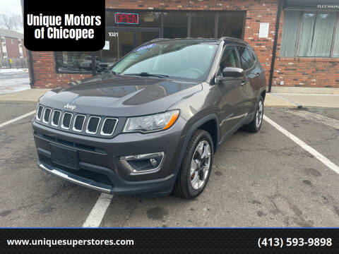 2018 Jeep Compass for sale at Unique Motors of Chicopee in Chicopee MA