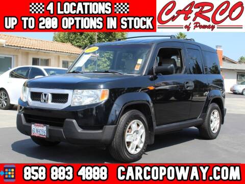 2010 Honda Element for sale at CARCO SALES & FINANCE - CARCO OF POWAY in Poway CA