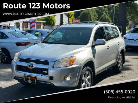 2012 Toyota RAV4 for sale at Route 123 Motors in Norton MA