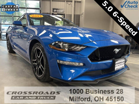 2021 Ford Mustang for sale at Crossroads Car & Truck in Milford OH
