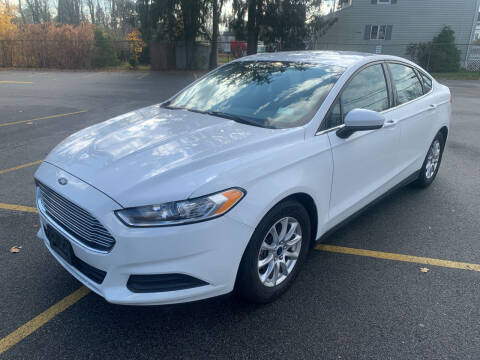 2015 Ford Fusion for sale at AMERI-CAR & TRUCK SALES INC in Haskell NJ