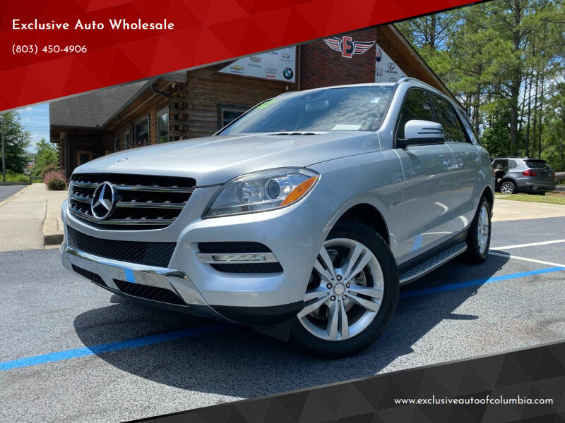 2012 Mercedes-Benz M-Class for sale at Exclusive Auto Wholesale in Columbia SC