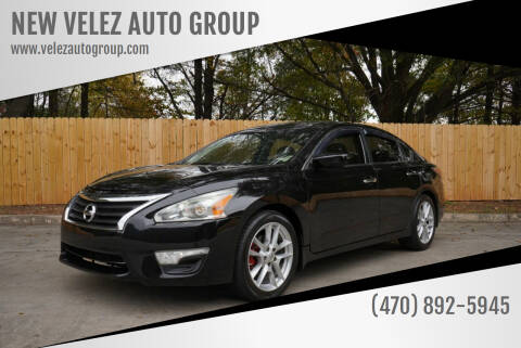 2015 Nissan Altima for sale at NEW VELEZ AUTO GROUP in Gainesville GA