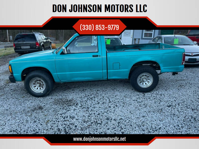 1992 Chevrolet S-10 for sale at DON JOHNSON MOTORS LLC in Lisbon OH