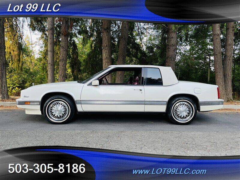 1989 Cadillac Eldorado for sale at LOT 99 LLC in Milwaukie OR