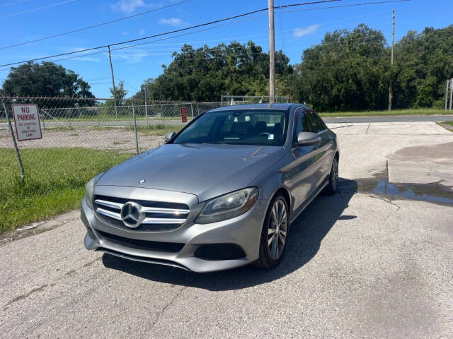 2015 Mercedes-Benz C-Class for sale at Hobgood Auto Sales in Land O Lakes, FL