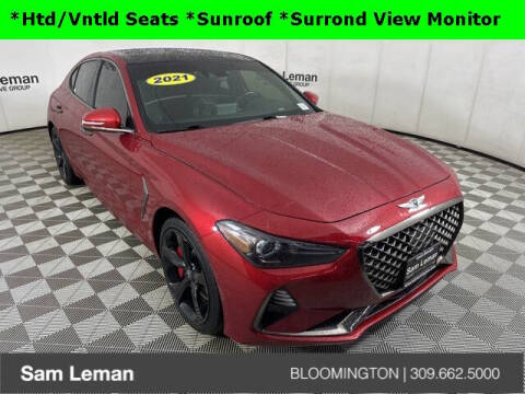 2021 Genesis G70 for sale at Sam Leman CDJR Bloomington in Bloomington IL