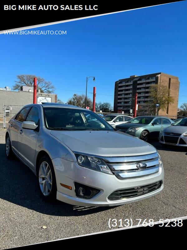 2012 Ford Fusion for sale at BIG MIKE AUTO SALES LLC in Lincoln Park MI