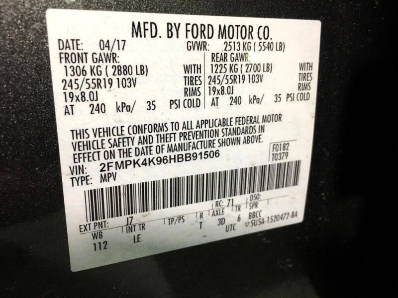 2017 Ford Edge Titanium