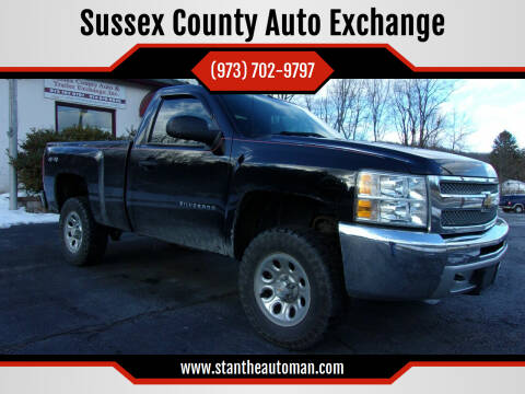 2013 Chevrolet Silverado 1500 for sale at Sussex County Auto Exchange in Wantage NJ