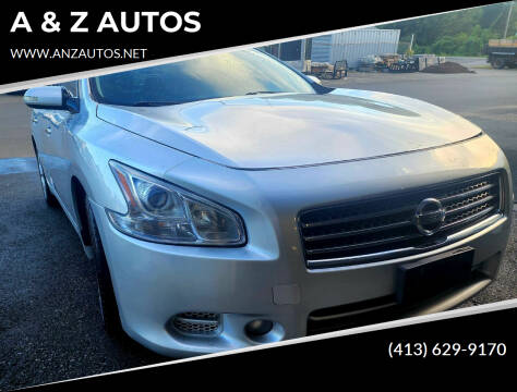 2012 Nissan Maxima for sale at A & Z AUTOS in Westfield MA