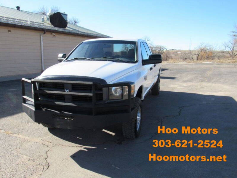 2009 Dodge Ram 2500 for sale at HOO MOTORS in Kiowa CO