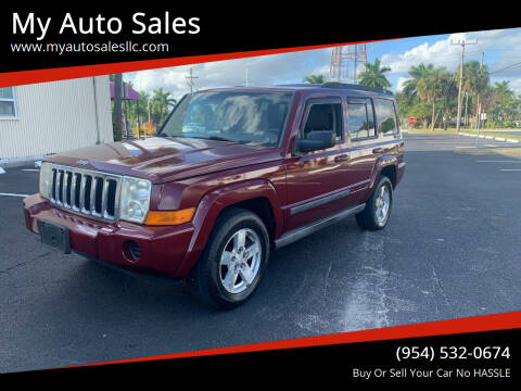 2007 Jeep Commander for sale at My Auto Sales in Margate FL