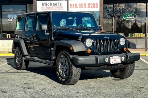 2011 Jeep Wrangler Unlimited for sale at Michael's Auto Plaza Latham in Latham NY