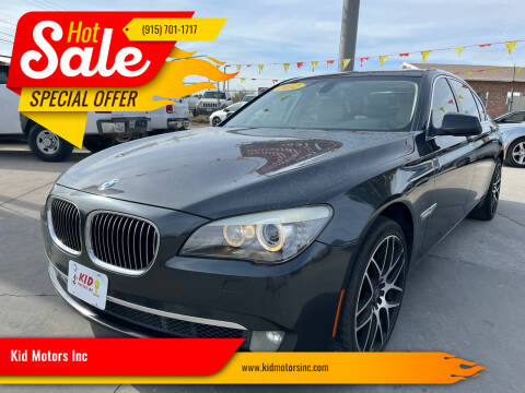 2012 BMW 7 Series for sale at Kid Motors Inc in El Paso TX