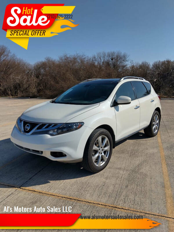 2014 Nissan Murano for sale at Al's Motors Auto Sales LLC in San Antonio TX