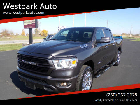 2019 RAM 1500 for sale at Westpark Auto in Lagrange IN