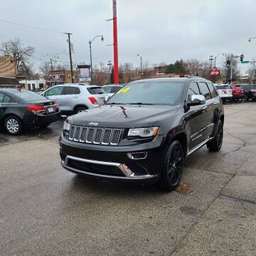 2014 Jeep Grand Cherokee for sale at Bibian Brothers Auto Sales & Service in Joliet IL