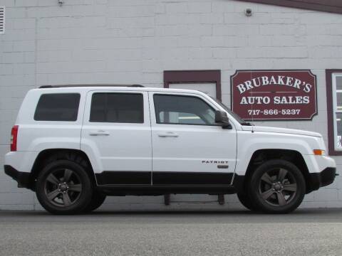 2016 Jeep Patriot for sale at Brubakers Auto Sales in Myerstown PA