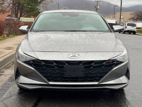 2023 Hyundai Elantra Hybrid Blue