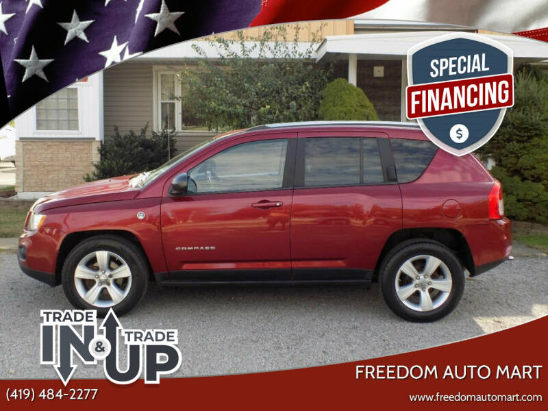 2012 Jeep Compass for sale at Freedom Auto Mart in Bellevue OH