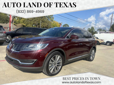 2017 Lincoln MKX Reserve