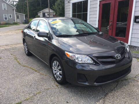 2012 Toyota Corolla for sale at Wilson Motor Car Company in Moosup CT