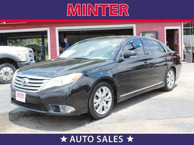 2012 Toyota Avalon for sale at Minter Auto Sales in South Houston TX
