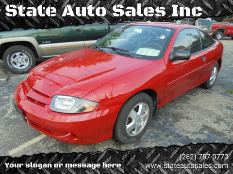 2005 Chevrolet Cavalier for sale at State Auto Sales Inc in Burlington WI