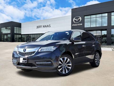 2015 Acura MDX for sale at JEFF HAAS MAZDA in Houston TX
