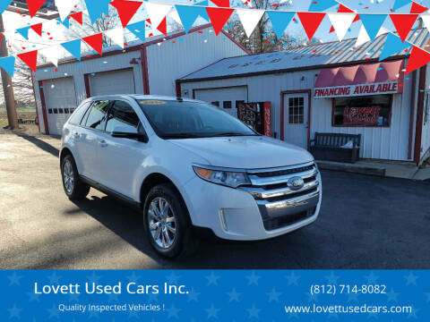 2014 Ford Edge for sale at Lovett Used Cars Inc. in Spencer IN
