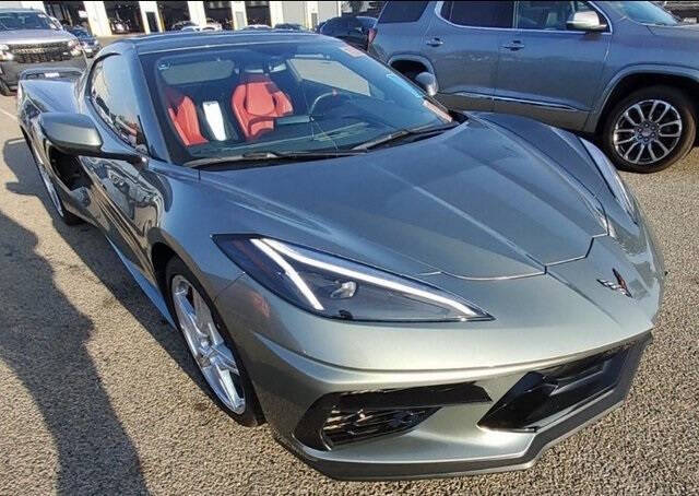 Used 2023 Chevrolet Corvette 1LT with VIN 1G1YA2D44P5123668 for sale in Bloomington, IL