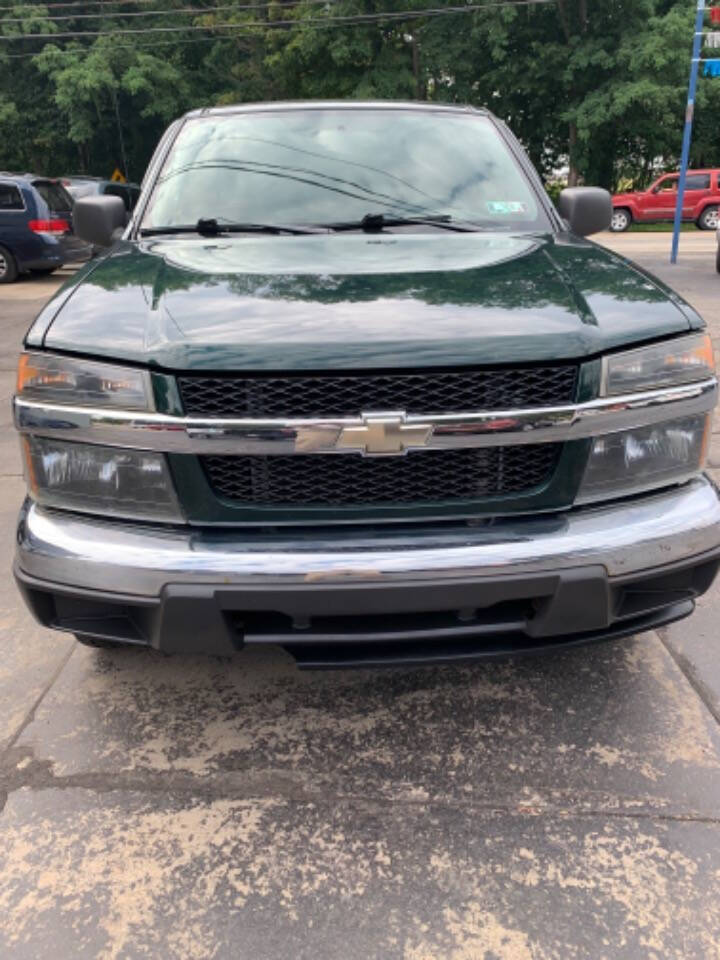 2005 Chevrolet Colorado for sale at Chuckie Bizzarro's Fleetwing Auto in Erie, PA