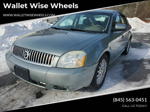 2007 Mercury Montego for sale at Wallet Wise Wheels in Montgomery NY