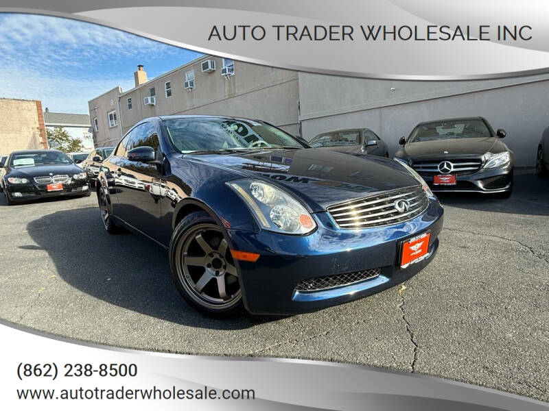 2004 Infiniti G35 for sale at Auto Trader Wholesale Inc in Saddle Brook NJ