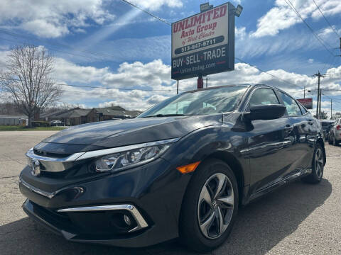 2020 Honda Civic for sale at Unlimited Auto Group in West Chester OH