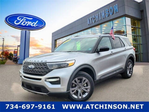 2022 Ford Explorer for sale at Atchinson Ford Sales Inc in Belleville MI