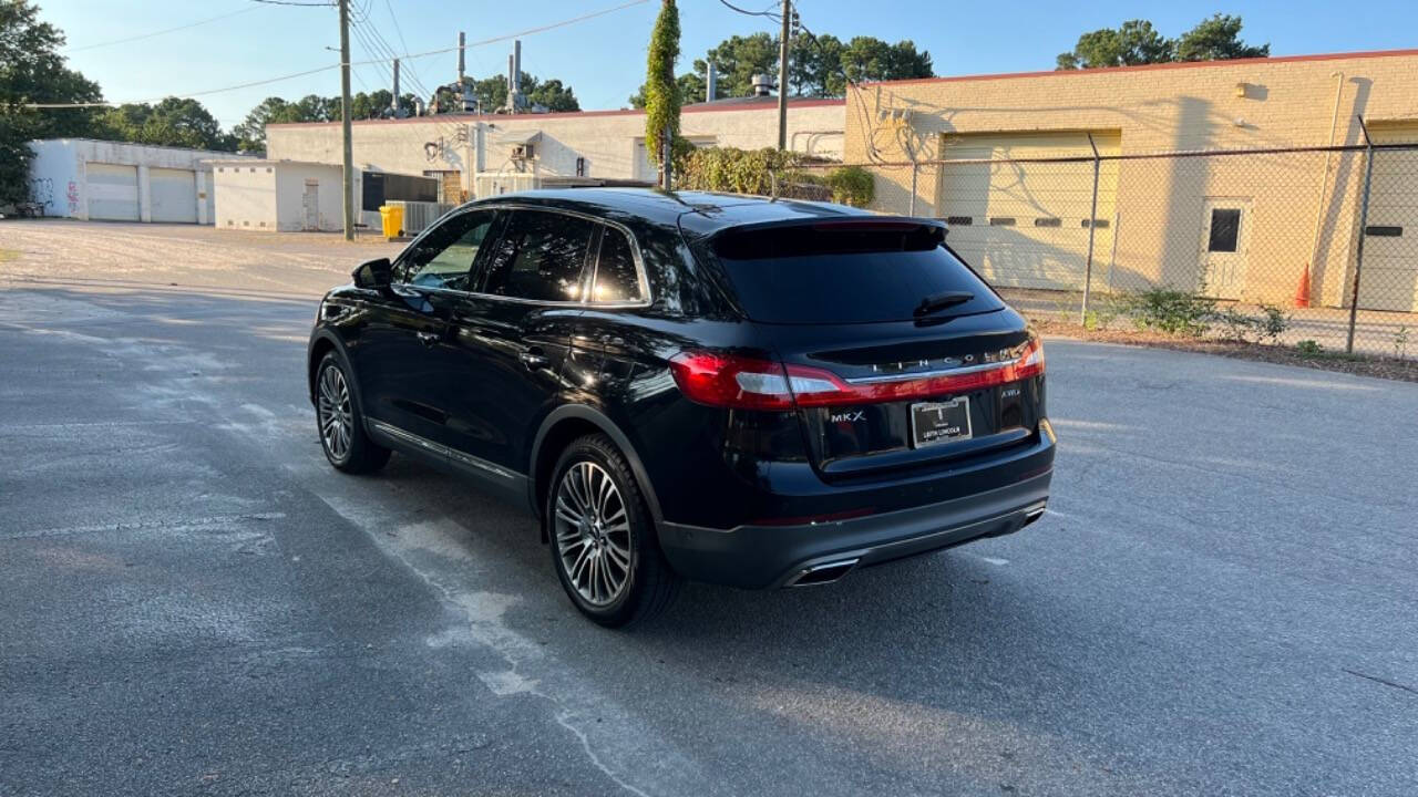 2016 Lincoln MKX for sale at East Auto Sales LLC in Raleigh, NC