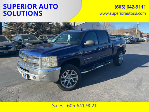 2013 Chevrolet Silverado 1500 for sale at SUPERIOR AUTO SOLUTIONS in Spearfish SD