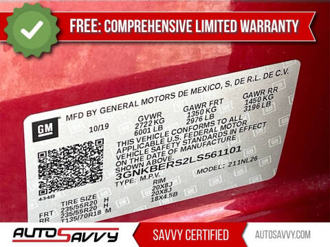 2020 Chevrolet Blazer RS