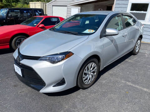 2017 Toyota Corolla for sale at Route 4 Motors INC in Epsom NH