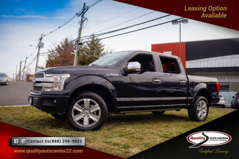 2019 Ford F-150 for sale at Quality Auto Center in Springfield NJ