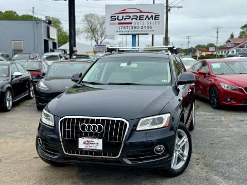 2015 Audi Q5 for sale at Supreme Auto Sales in Chesapeake VA