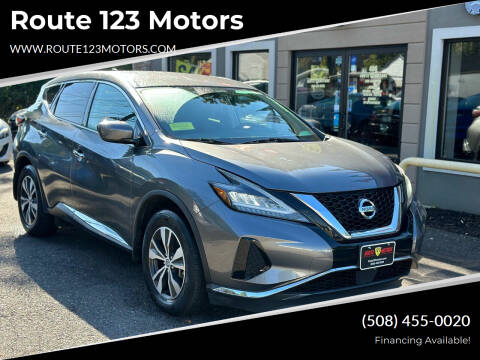 2021 Nissan Murano for sale at Route 123 Motors in Norton MA