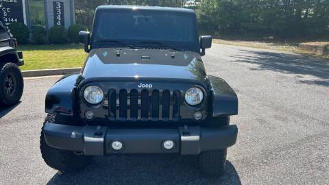 2014 Jeep Wrangler Unlimited for sale at AMG Automotive Group in Cumming GA