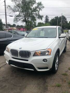 2013 BMW X3 for sale at Jimmys Auto Sales in North Providence RI