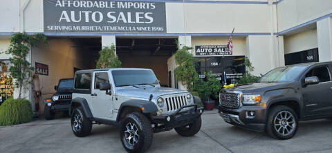 2012 Jeep Wrangler Sport